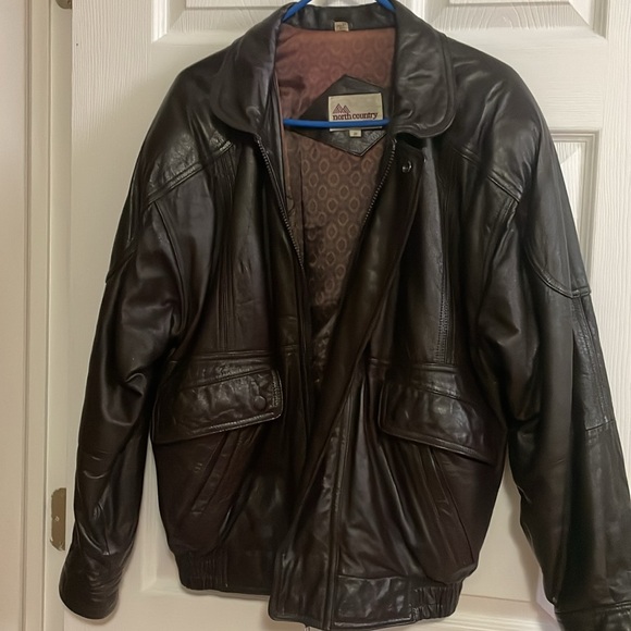 Men Leather Jacket - Picture 12 of 16
